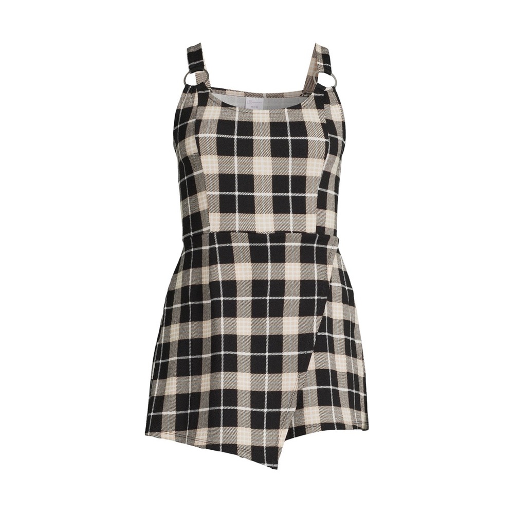 Plaid Romper